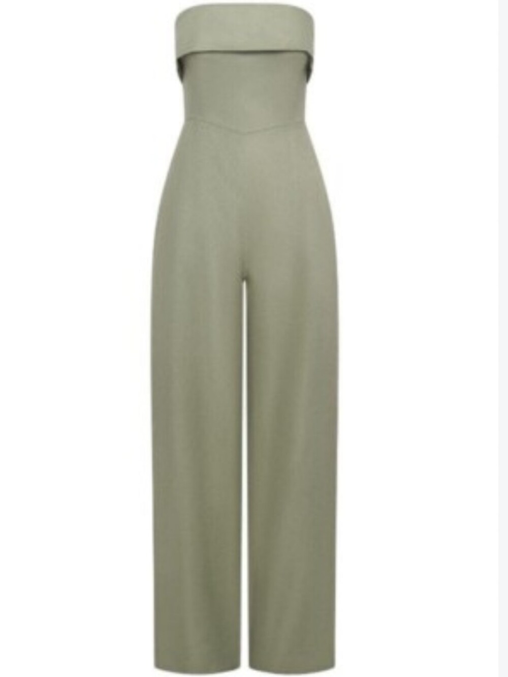 Nicholas Chesa Linen Jumpsuit in Sage Green Size 8